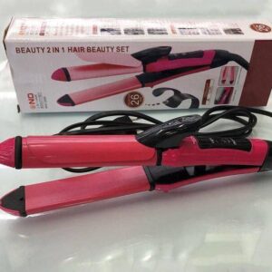 2in1 hair straightener