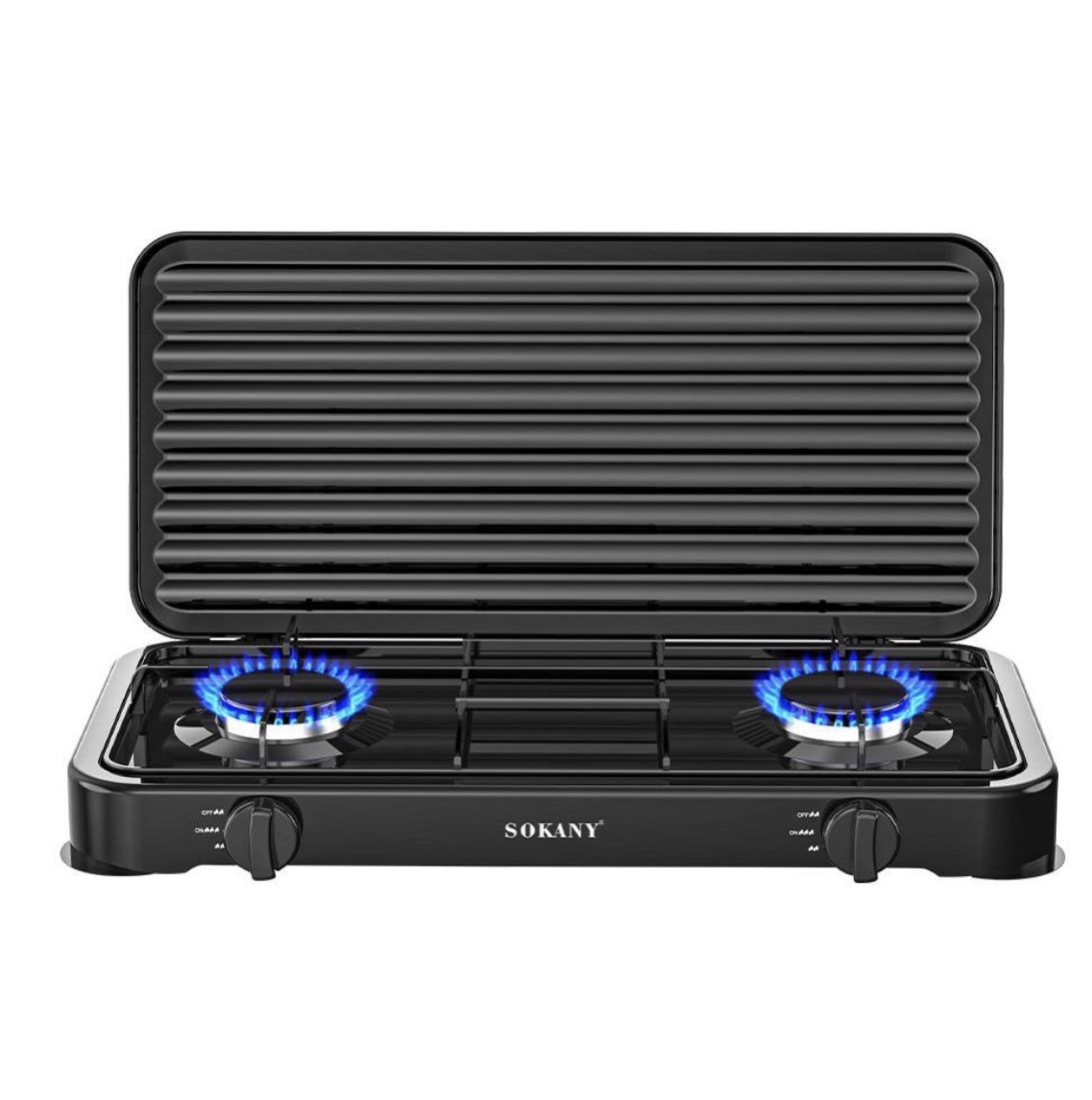 SOKANY HIGH QUALITY 2-FACE (DOUBLE) GAS STOVE